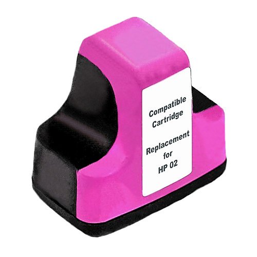 Compatible HP02 Magenta ink cartridge