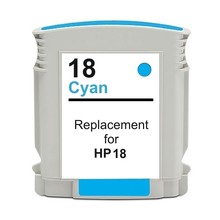 Compatible HP18 Cyan ink cartridge