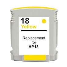 Compatible HP18 Yellow ink cartridge