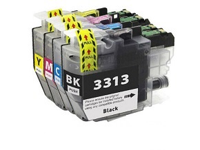 Compatible Brother LC3313 ink cartridges 4 Pack Combo (1BK/1C/1M/1Y)