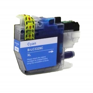 Compatible Brother LC3329XL Cyan Ink Cartridge