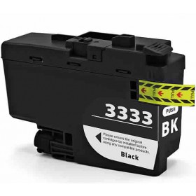 Compatible Brother LC3333BK (Black) ink cartridge