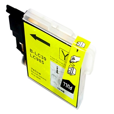 Compatible Brother LC39 Yellow ink cartridge