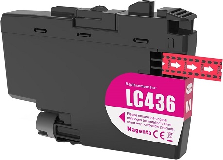 Compatible Brother LC436M (Magenta) ink cartridge