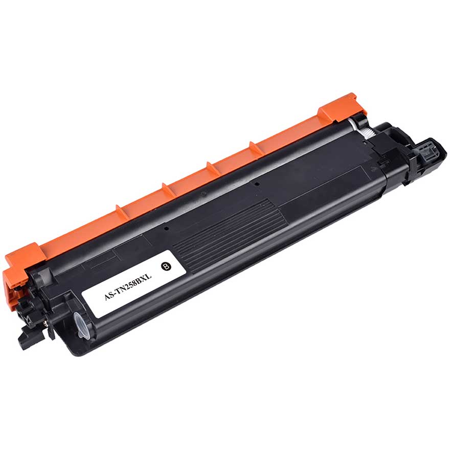 Compatible Brother TN258XL Black toner cartridge