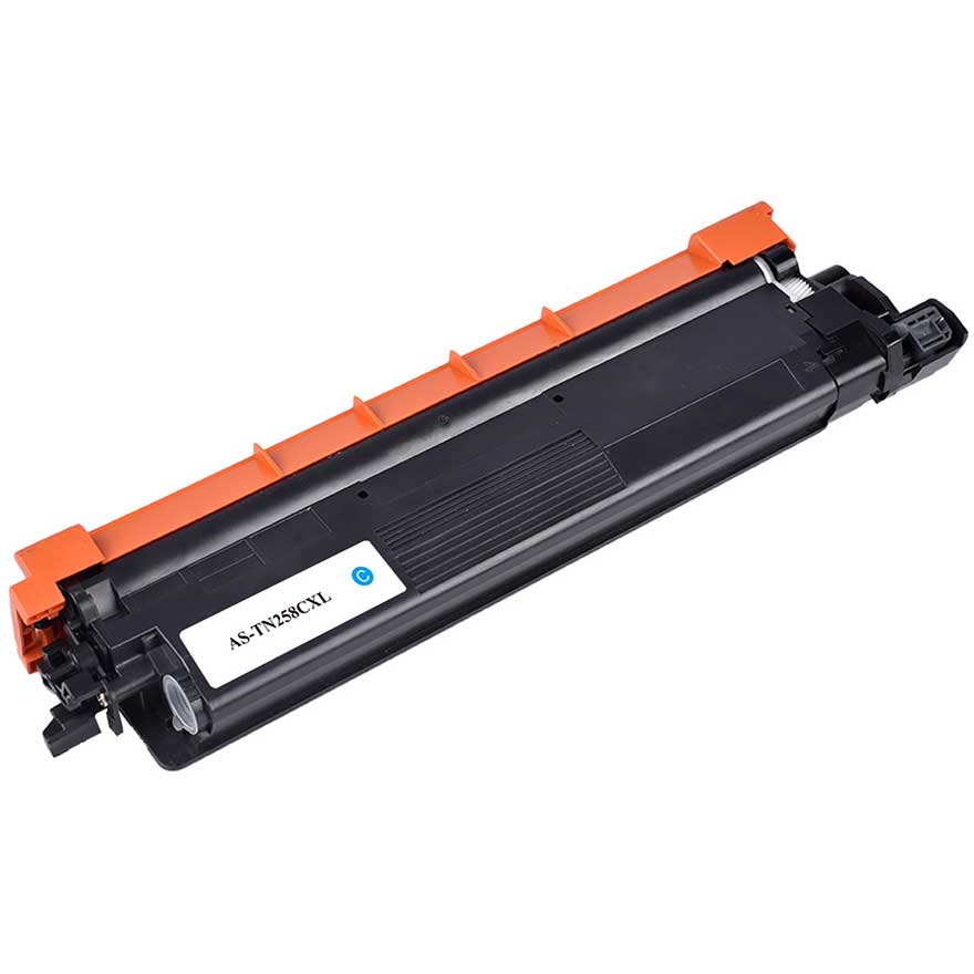 Compatible Brother TN258XL Cyan toner cartridge