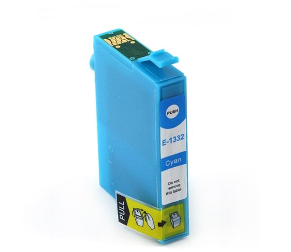 Compatible Epson 133 Cyan ink cartridge