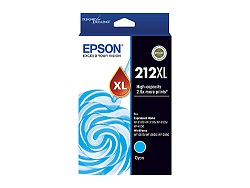 Genuine Epson 212XL Cyan Ink Cartridge