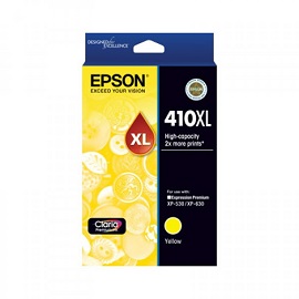 Genuine Epson 410XL Yellow Ink Cartridge