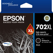 Genuine Epson 702XL Black Ink Cartridge