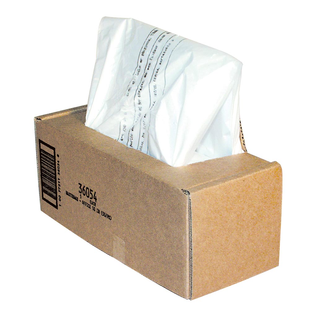 Fellowes Shredder Bags Commercial 52-83L, Pack of 50