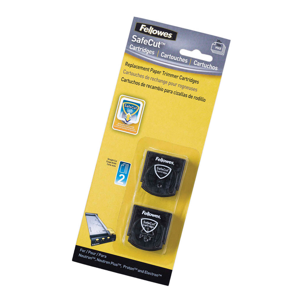 Fellowes SafeCut Trimmer Blades Kit, Pack of 2