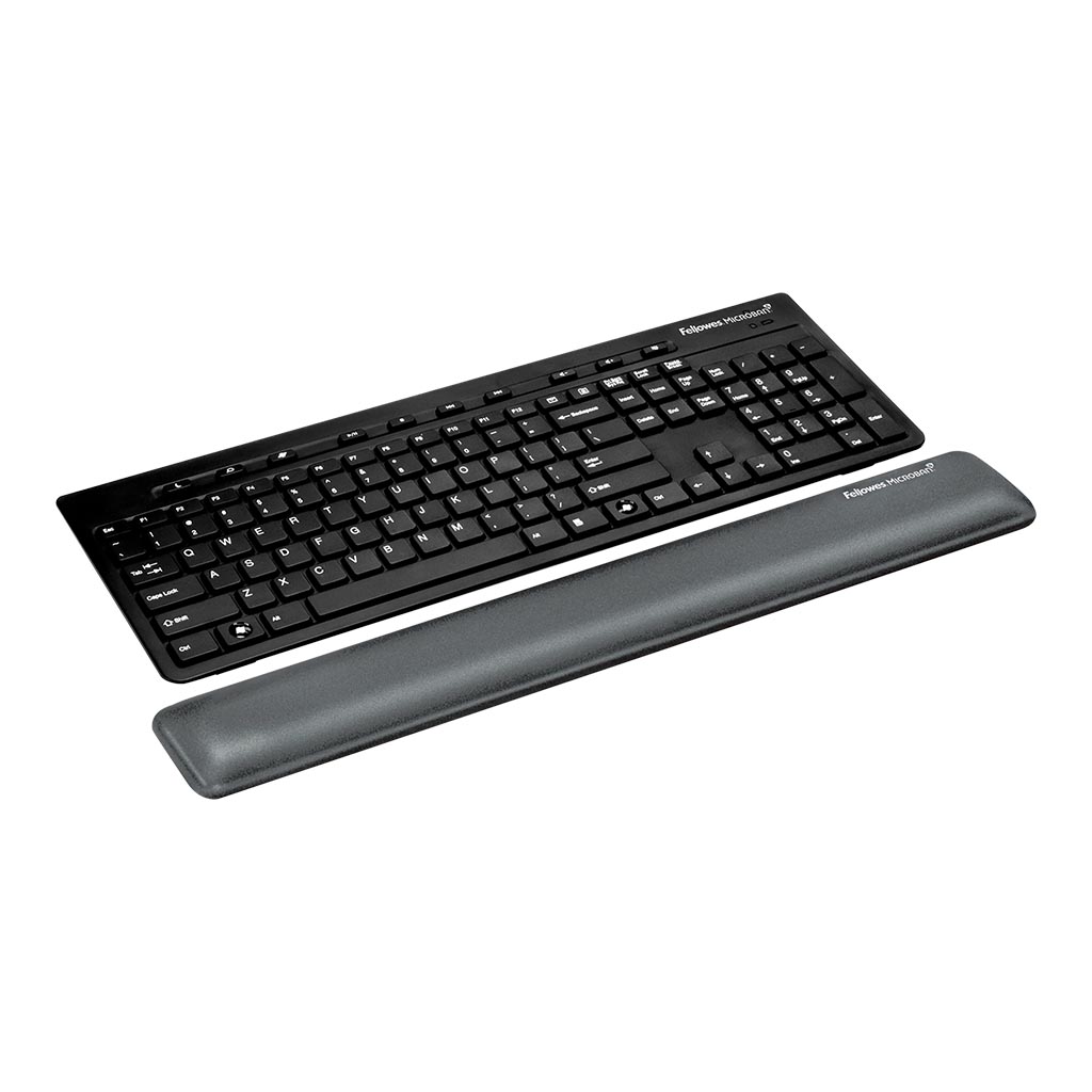 Fellowes Gel Lycra Wrist Rest Graphite