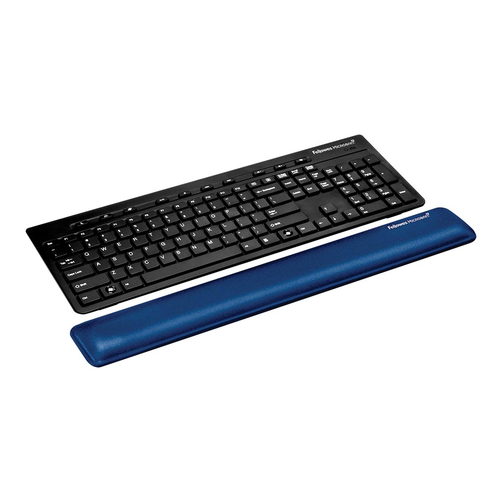 Fellowes Gel Lycra Wrist Rest Sapphire