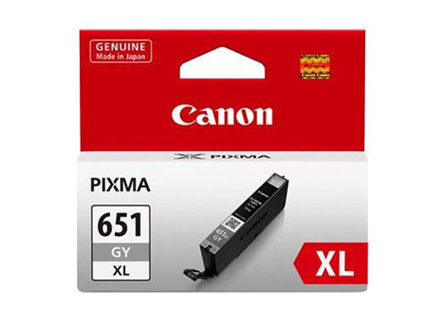 (image for) Genuine Canon CLI-651XL Grey high capacity ink cartridge