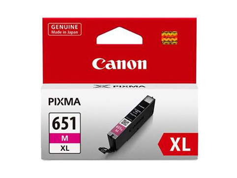 (image for) Genuine Canon CLI-651XL Magenta high capacity ink cartridge