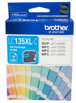 Genuine Brother LC-135XL C (Cyan) ink cartridge