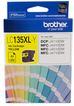 Genuine Brother LC-135XL Y (Yellow) ink cartridge