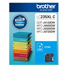 Genuine Brother LC235XLC (Cyan) ink cartridge