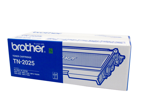 Genuine Brother TN2025 Black toner cartridge