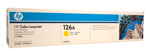 (image for) Genuine HP 126A (CE312A) Yellow toner cartridge