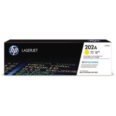 Genuine HP 202A (CF502A) Yellow laser toner cartridge