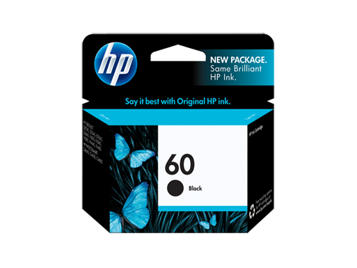 Genuine HP60 Black ink cartridge (CC640WA)