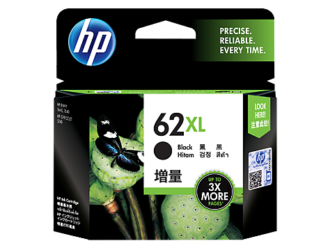 Genuine HP62XL Black Ink Cartridge (C2P05AA)