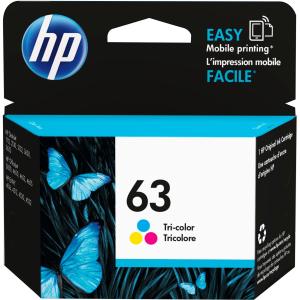 Genuine HP 63 Tri Col Ink Cartridge (F6U61AA)