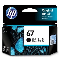 Genuine HP 67 Black Ink Cartridge