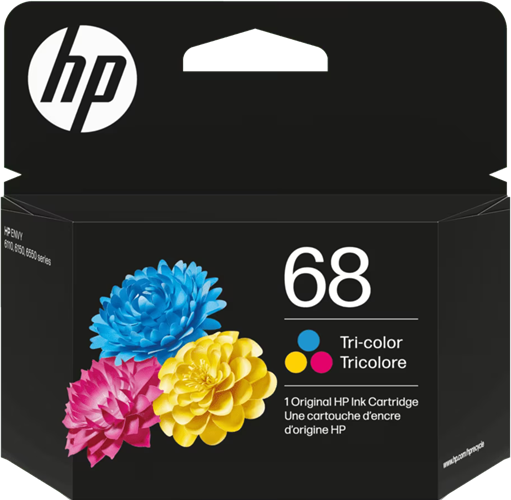 Genuine HP 68 Colour Ink Cartridge