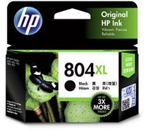 Genuine HP 804XL Black ink cartridge (T6N12AA)