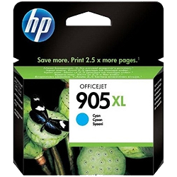 Genuine HP 905XL Cyan ink cartridge (T6M05AA