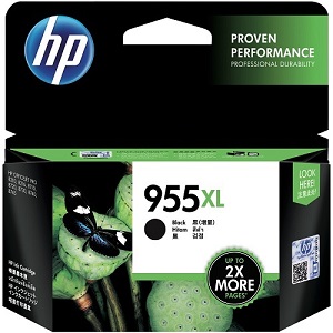 Genuine HP 955XL Black Ink Cartridge L0S72AA