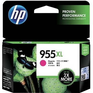 Genuine HP 955XL Magenta Ink Cartridge L0S66AA