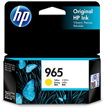 Genuine HP 965 Yellow ink cartridge