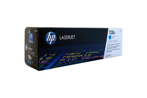 Genuine HP128A Cyan toner cartridge (CE321A)