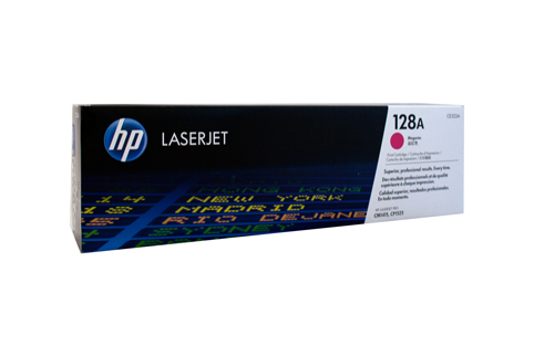 Genuine HP128A Magenta toner cartridge (CE323A)