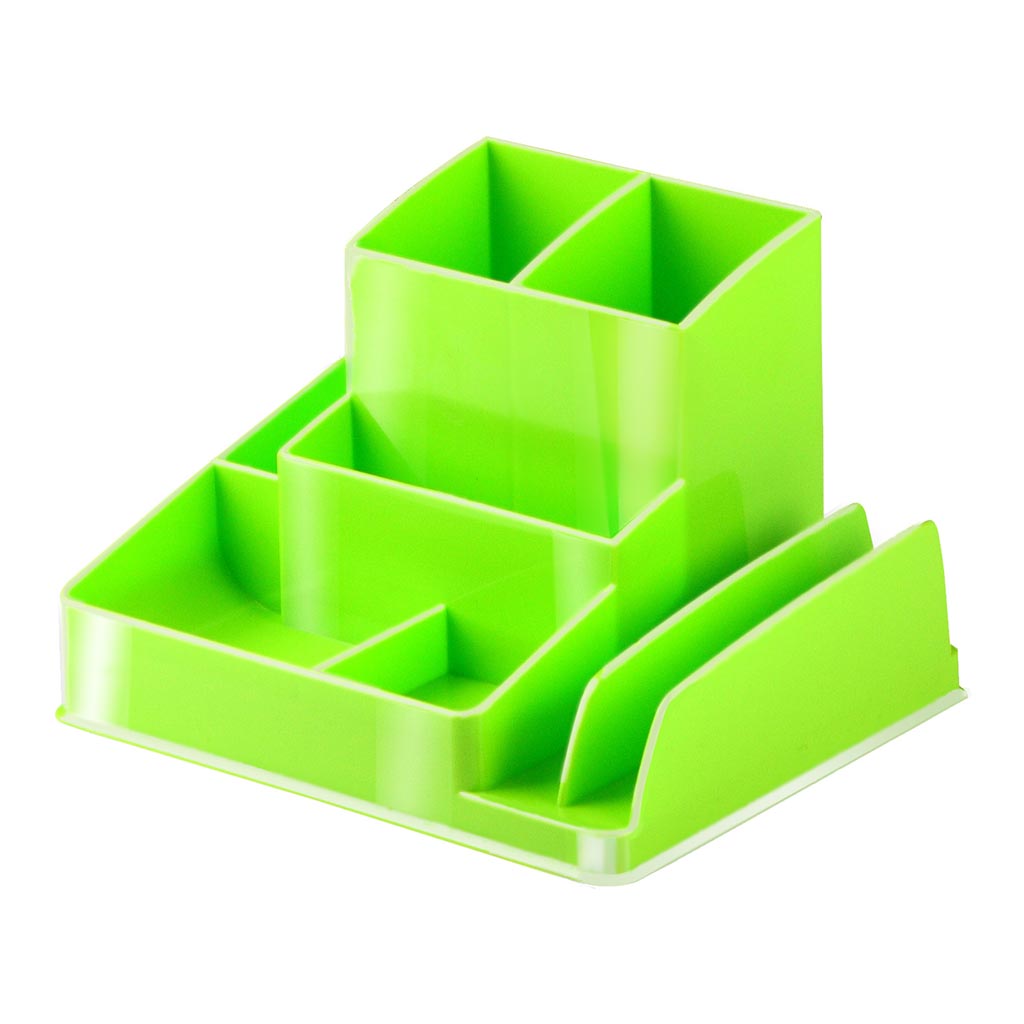 Italplast Desk Organiser Lime