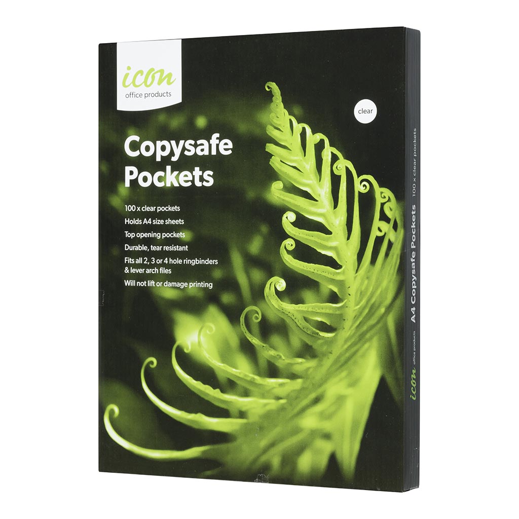 Icon Copysafe Pockets A4, Pack of 100