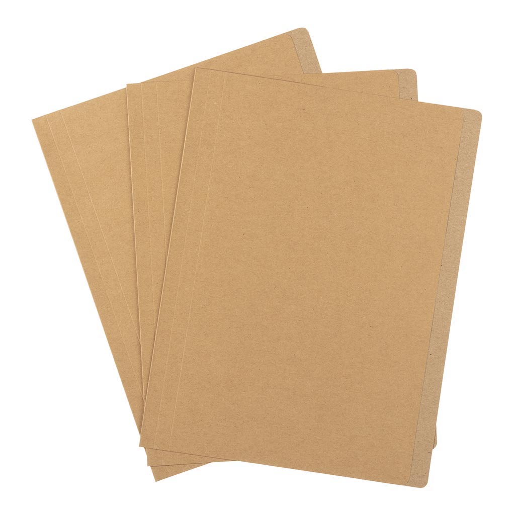 Icon Manilla File Folders A4 Kraft, Pack of 50