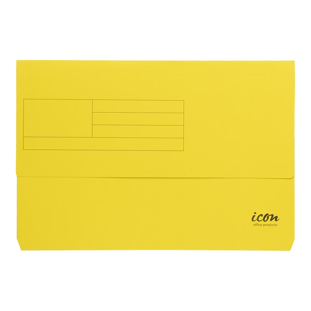 Icon Card Document Wallet FS Yellow