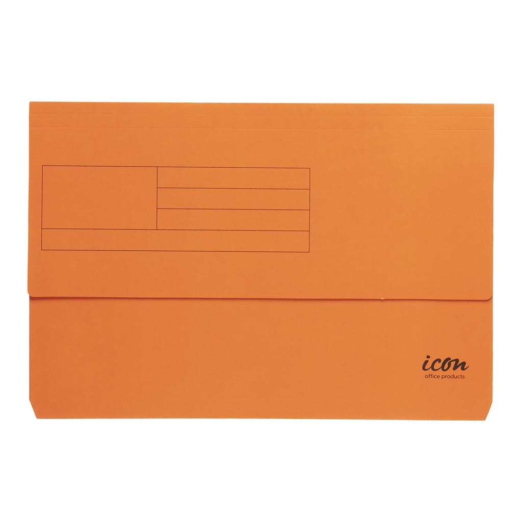 Icon Card Document Wallet FS Orange