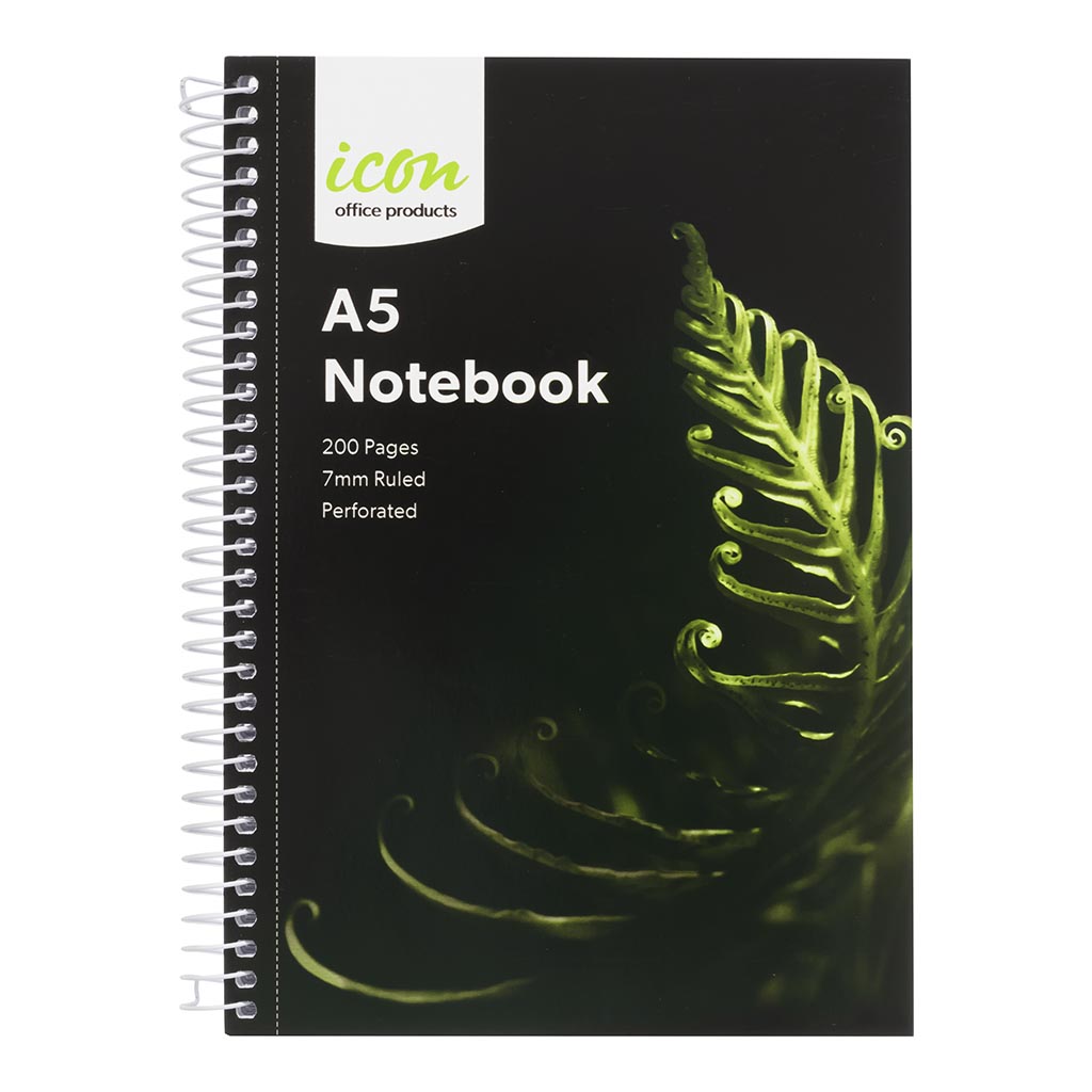 (image for) Icon Spiral Notebook A5 Soft cover 200 pg