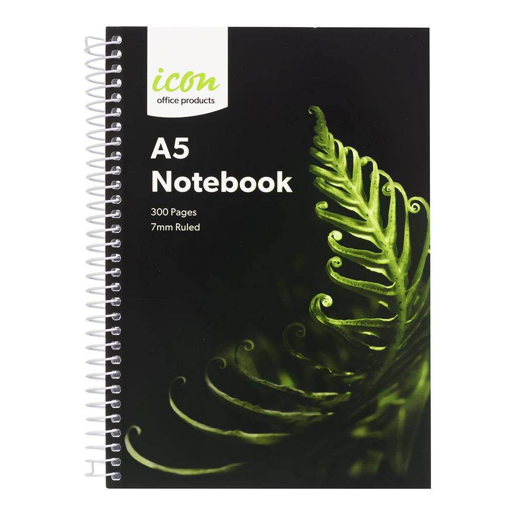 (image for) Icon Spiral Notebook A5 Soft cover 300 pg