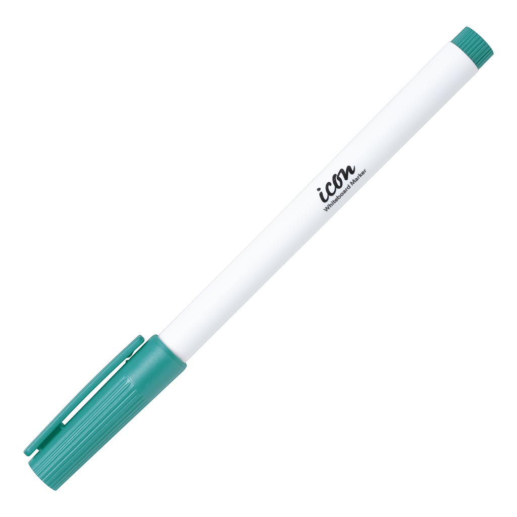 Icon Whiteboard Marker Slim Barrel Fine Tip Green