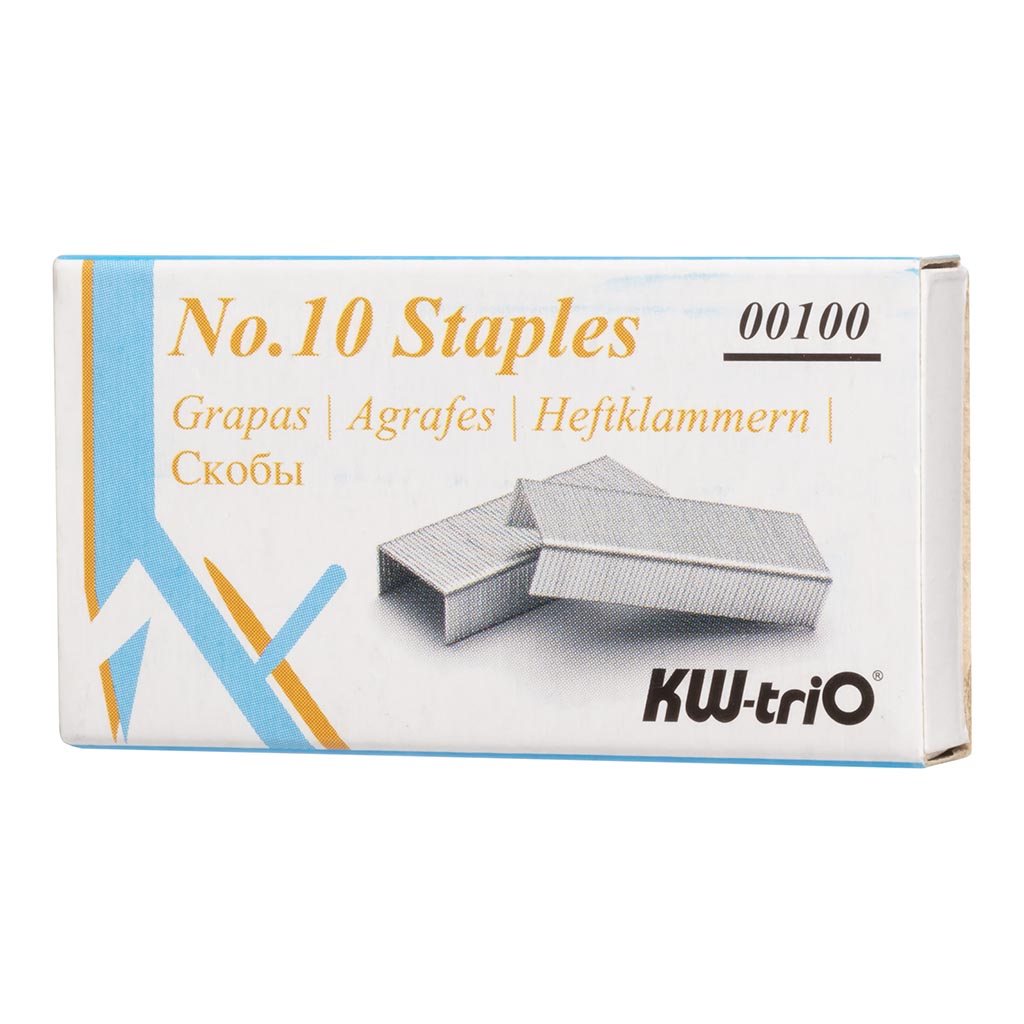 KW-triO Staples No.10, Pack of 1000