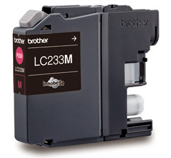 Genuine Brother LC233M (Magenta) ink cartridge