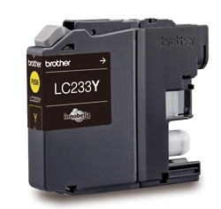 Genuine Brother LC233Y (Yellow) ink cartridge