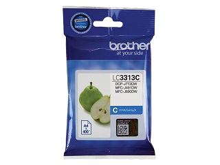 Genuine Brother LC3313C (Cyan) ink cartridge